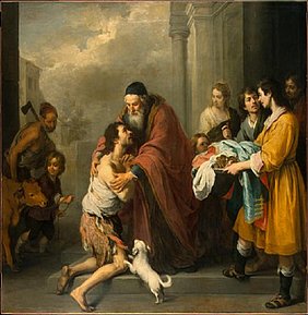 Повернення блудного сина. Естебан Мурільйо, 1667-1670