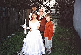 Емілія Тенюк з продовжувачами свого роду